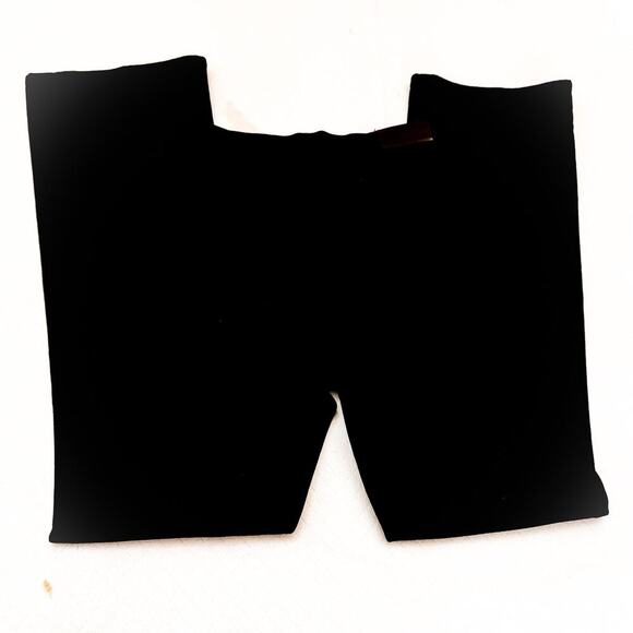 Goldsign Black Wide Leg Denim Jeans Zip Fly Style W3365-1078 Size 26 Mint - Picture 5 of 10